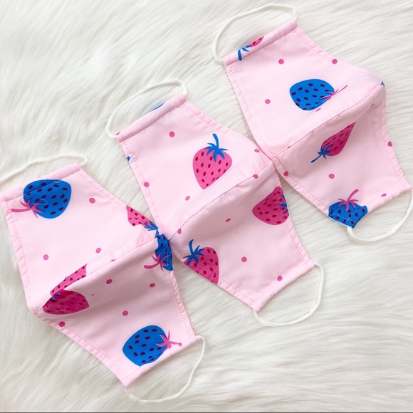 22 DECEMBER Accessories - 3 HANDMADE IN USA -  washable cotton face masks